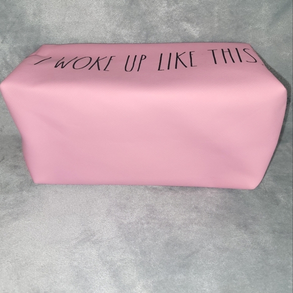 ❤SALE❤Rae Dunn "I Woke Up Like This." cosmetic bag. - Picture 7 of 9